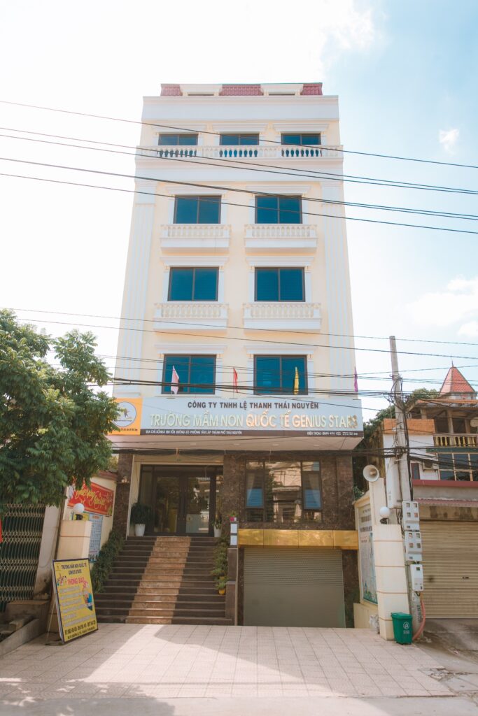 Công trình Trường mầm non Quốc tế GENIUS STARS - Thép Bách Hợp